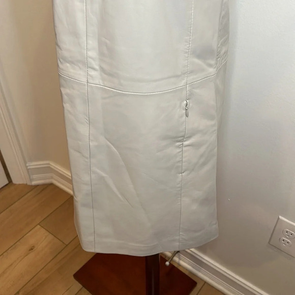 BOD & CHRISTENSEN DOLLY GENUINE LEATHER DRESS ZIPPER POCKETS NEW WITH TAGS - Picture 3 of 10